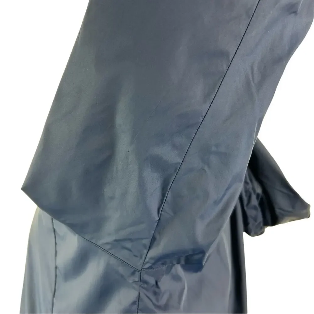 Ralph Lauren Polo Jeans Vintage Windbreaker Fleece Lined‎ Spell Out Sleeve As-is